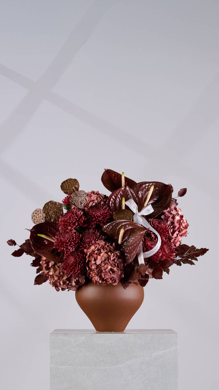 استقبلوا الخريف مع The Flower Society بألوان مستوحاة من آخر صيحات الموضة