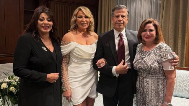 عقد قران إيناس الدغيدي في حفل عائلي (صور)