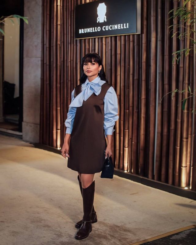 مهيرة عبد العزيز: كلاسيكية أنيقة من وحي الستينات