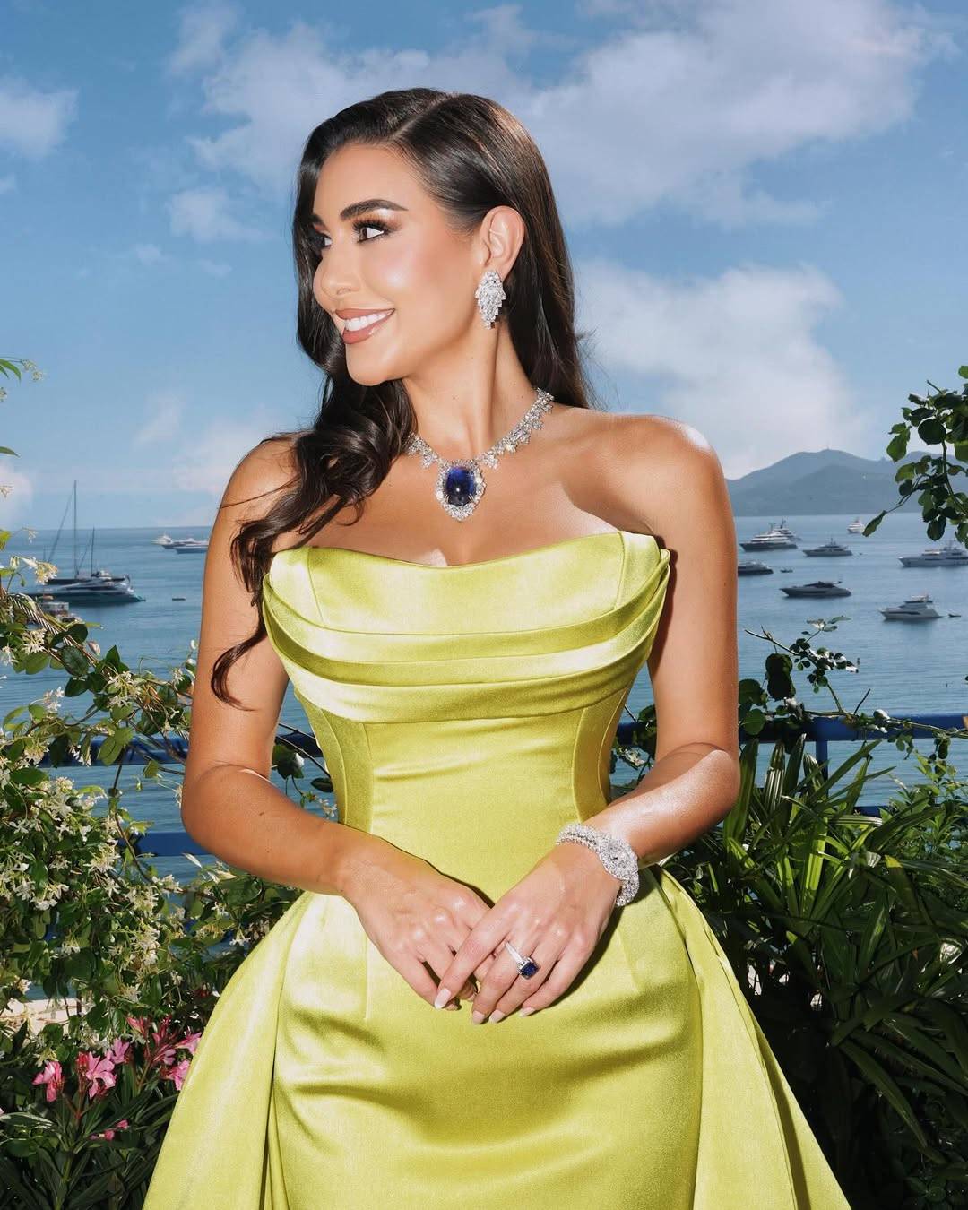 ياسمين صبري تتألق بمجوهرات Chopard المبهرة