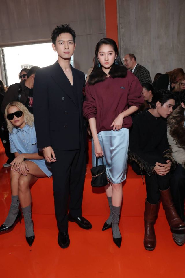 Li Xian, Guan Xiaotong_Prada Womenswear SS26