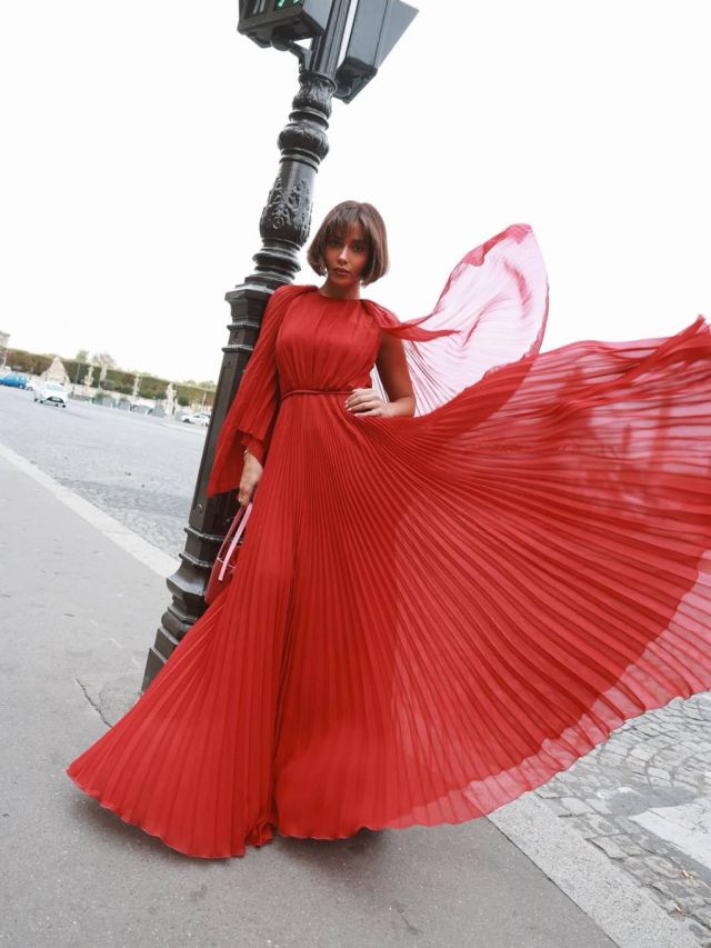 بلقيس بفستان من جيامباتيستا فالي