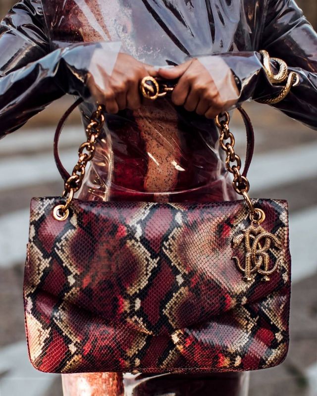 مهيرة عبد العزيز بتصميم روبيرتو كافاللي 