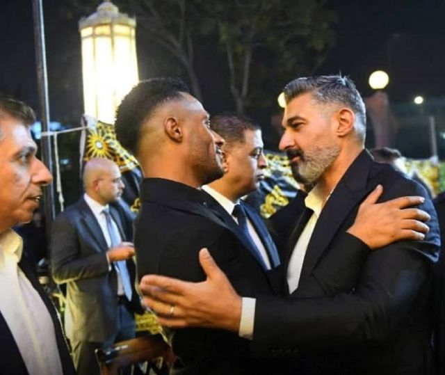 ياسر جلال يواسي محمد رمضان