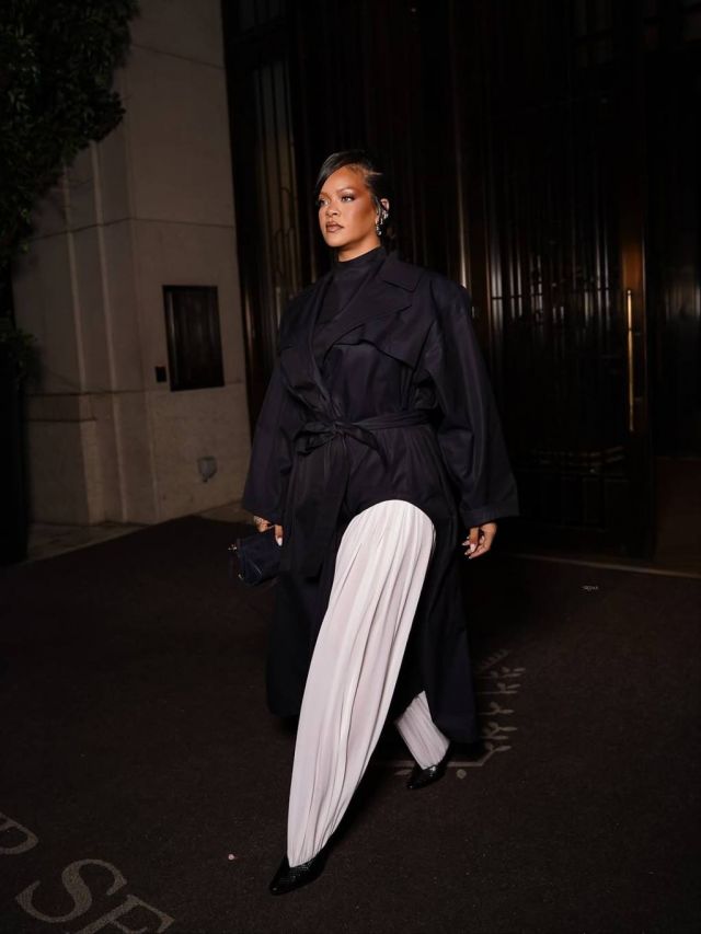 ريهانا تظهر للمرة الأولى بعد الإنجاب