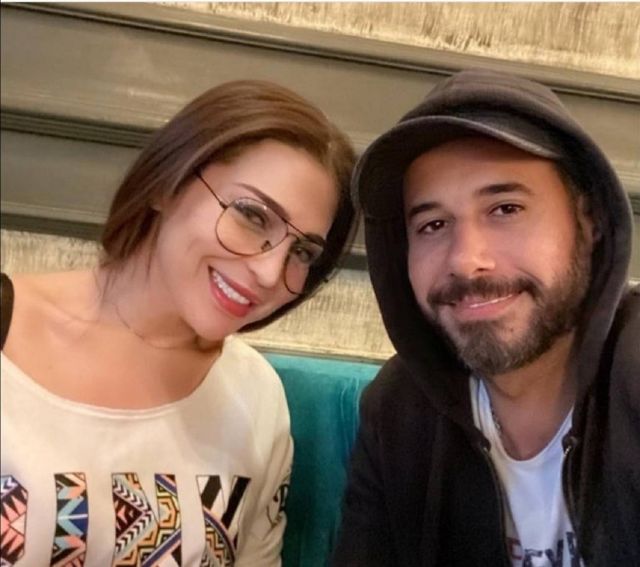 أحمد السعدني ومي عز الدين