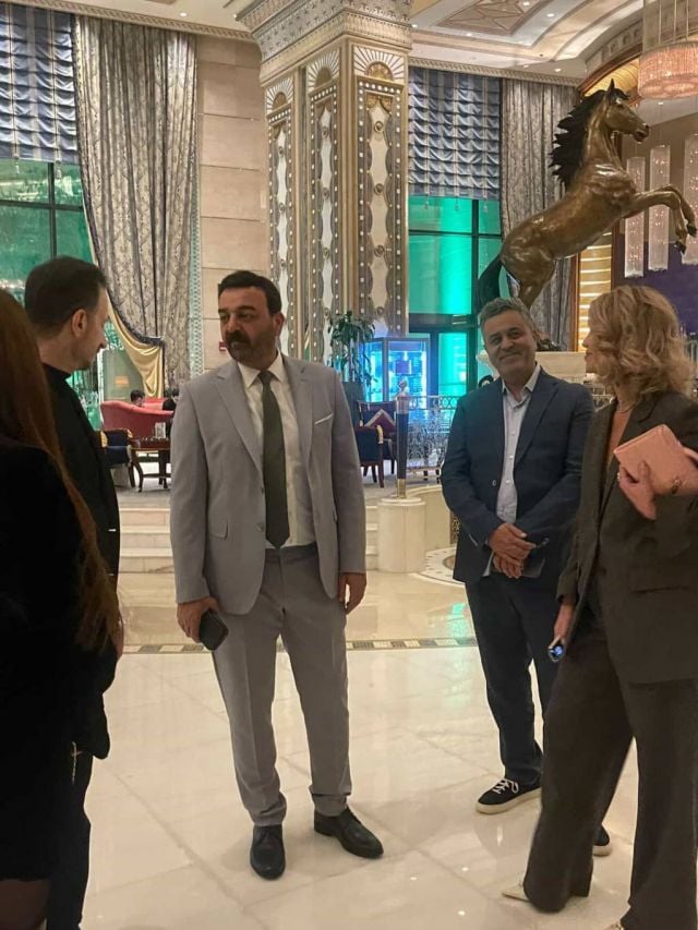 سامر المصري بين نجوم الدراما السورية في الرياض