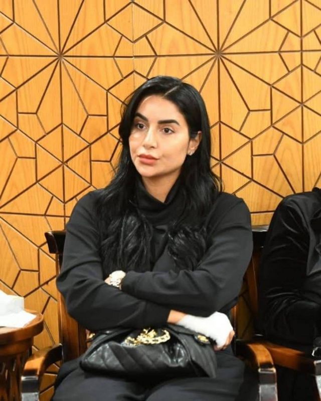 جوري بكر في العزاء