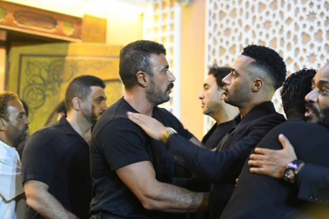 أحمد العوضي يواسي محمد رمضان