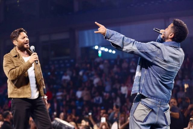 تامر حسني وأحمد سعد