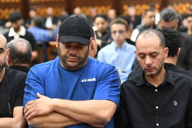 محمد ممدوح في العزاء