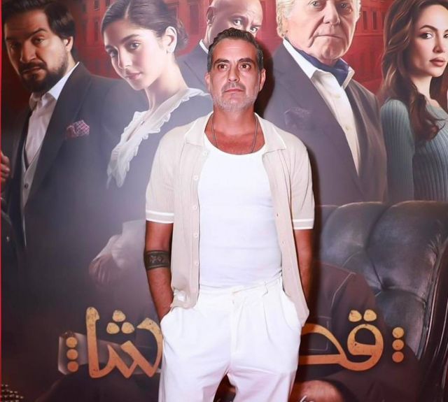 نبيل عيسى في العرض الخاص لفيلم 