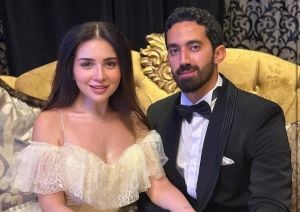 مي عز الدين تبكي في عقد قرانها لهذا السبب (صور)