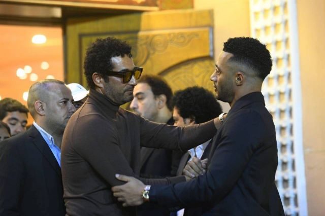 عمرو سعد يواسي محمد رمضان