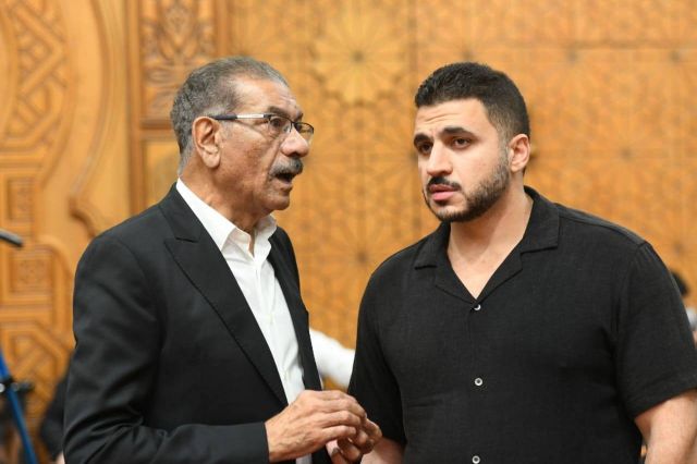 سيد رجب في العزاء