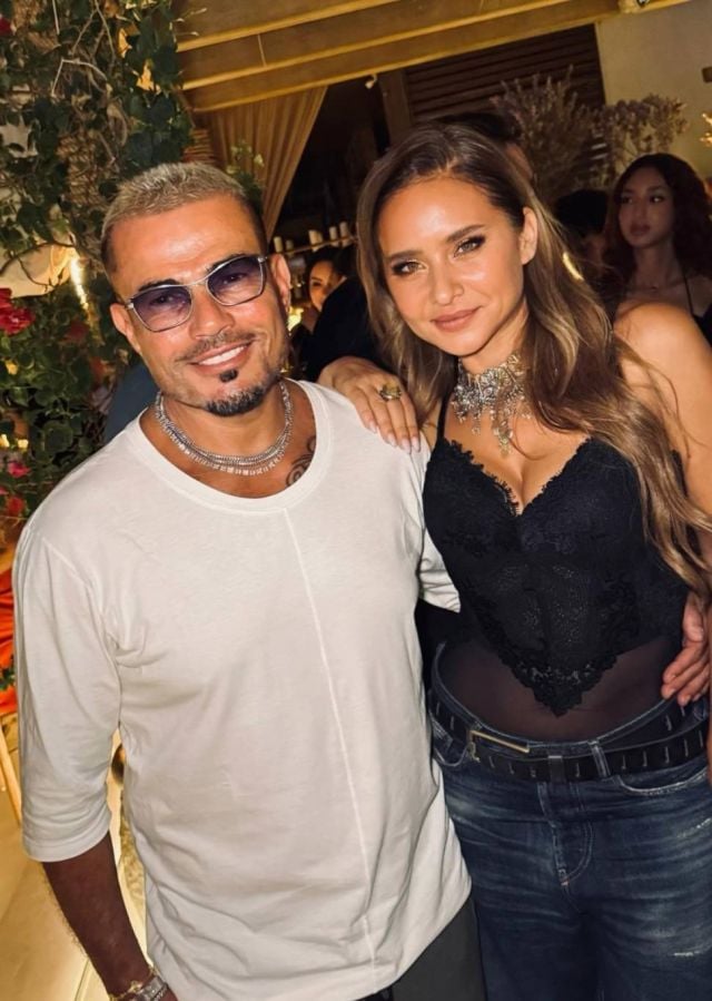 نيللي كريم وعمرو دياب