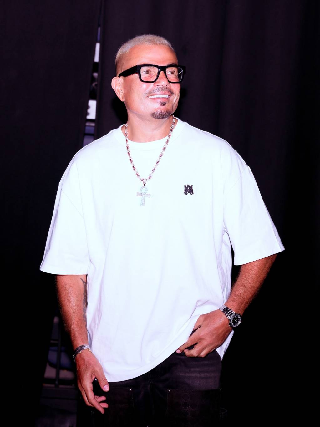 عمرو دياب يكسر الرقم القياسي في حفلات دبي (فيديو)