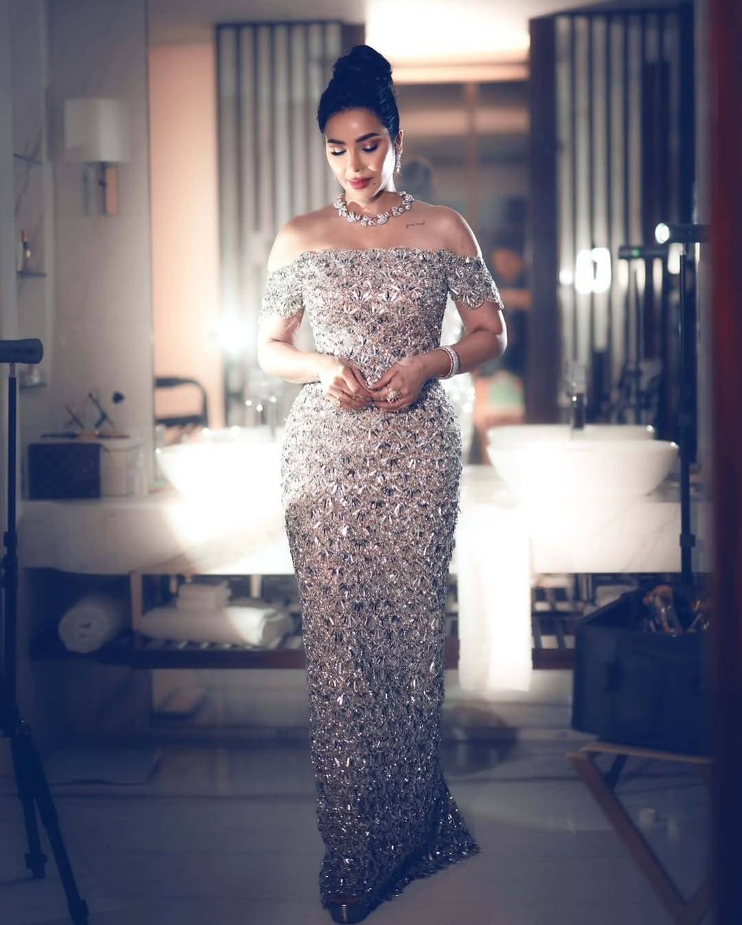 أبرز إطلالات النجمات في عيد ميلاد لجين عمران