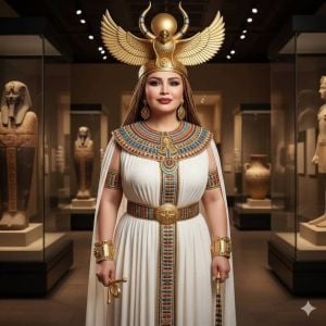 نجوم الفن يحتفلون بافتتاح المتحف المصري الكبير بالزي الفرعوني