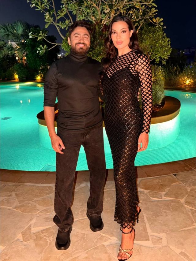 نادين نسيب نجيم وتامر حسني