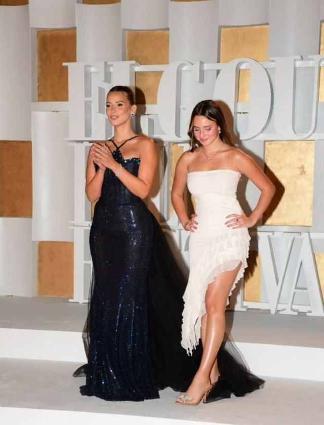 ايمان العاصي وريتاج في الجونة