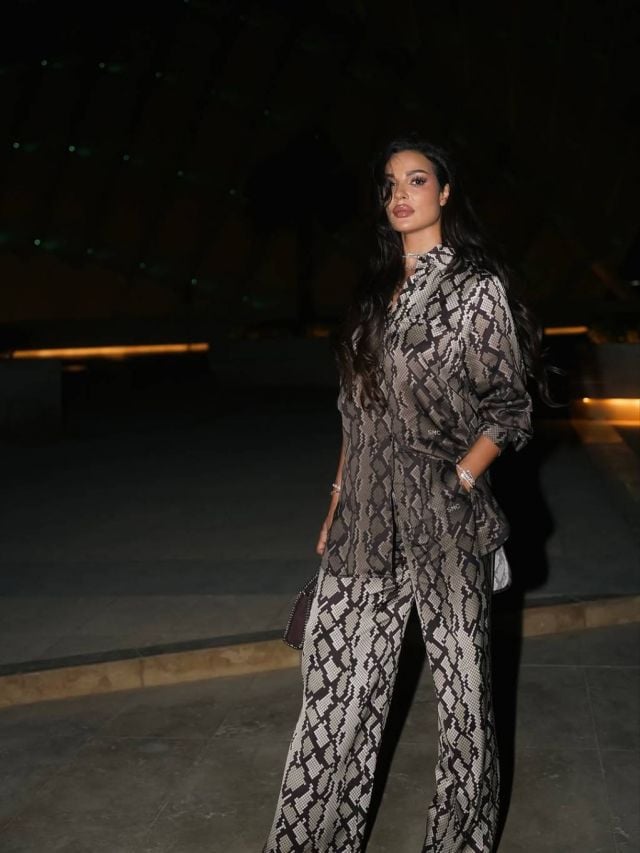 نادين نسيب نجيم بإطلالة من ستيلا ماكارتني Stella McCartney في ختام 