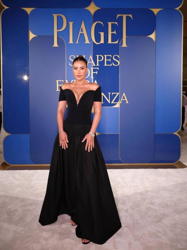 صبا مبارك بفستان من جورج حبيقة 