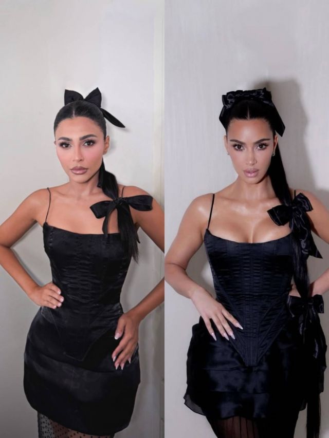 بأسلوب كيم كارداشيان… مهيرة عبد العزيز تخطف الأنظار في الهالوين