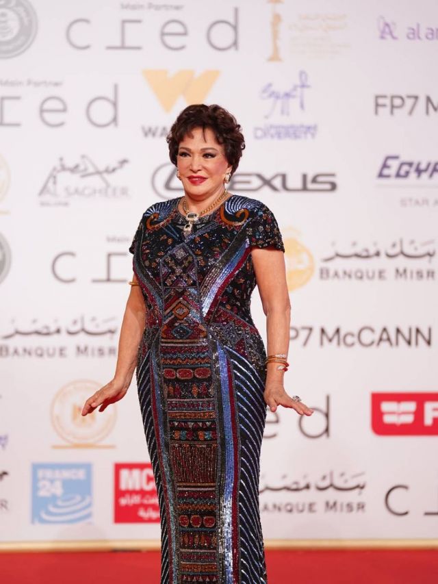 إطلالة لبلبة في مهرجان القاهرة السينمائي 