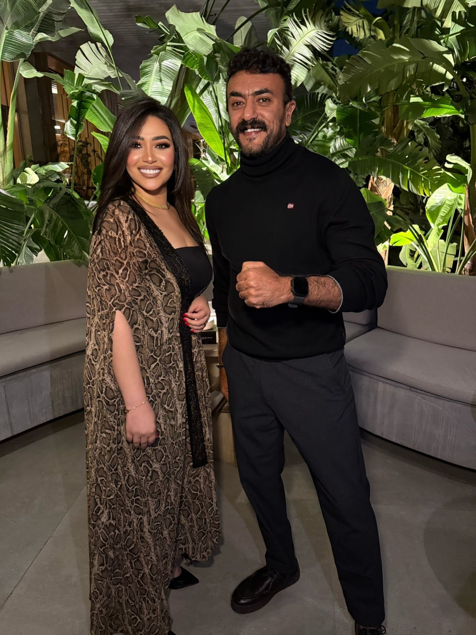 رحمة محسن وأحمد العوضي