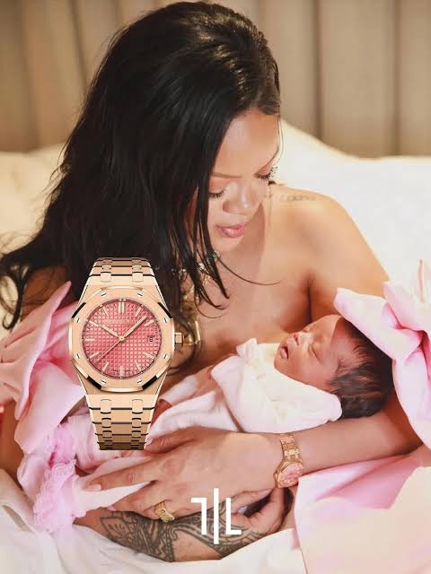 ريهانا تستقبل طفلتها بساعة فاخرة ريهانا تستقبل طفلتها بساعة فاخرة