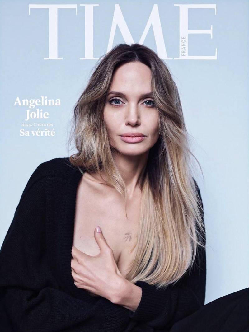 أنجلينا جولي على غلاف تايم