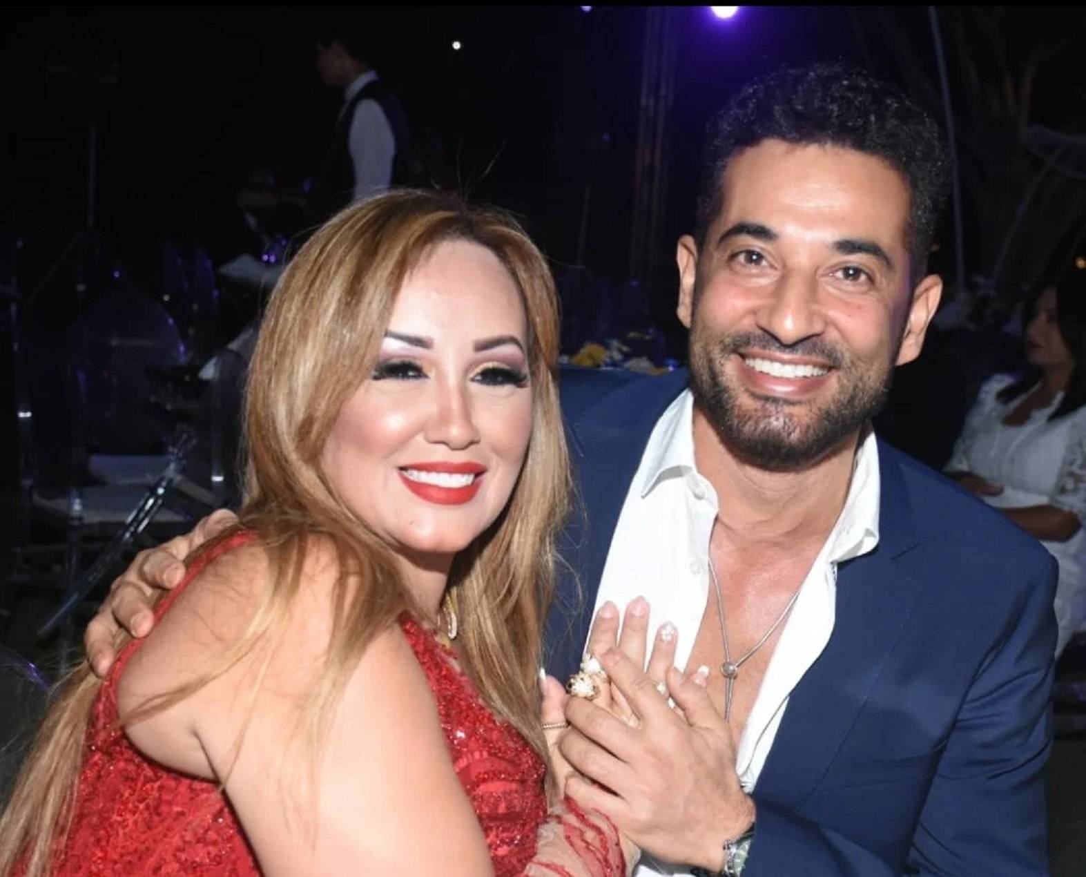 عمرو سعد وزوجته شيماء فوزي