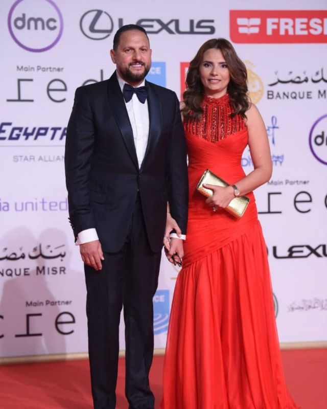 عماد زيادة وزوجته