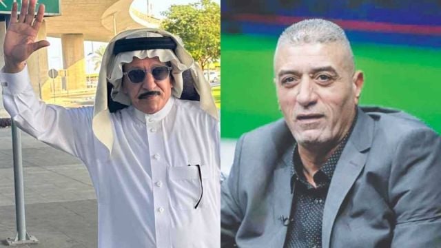 الاعلامي إبراهيم الفريان وأبو داوود