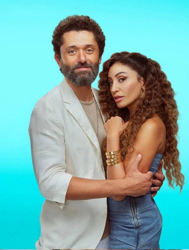 كريم محمود عبد العزيز ودينا الشربيني