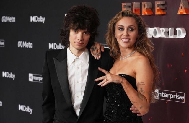 مايلي سايرس وماكس موراندو