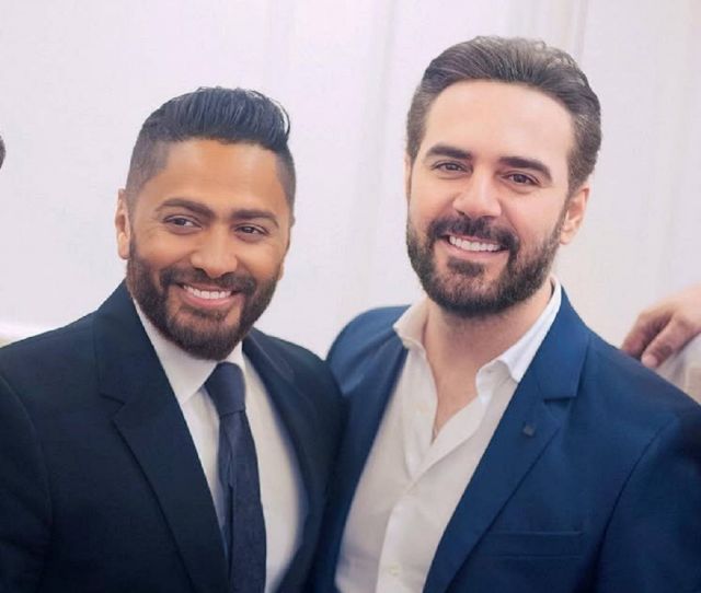 وائل جسار وتامر حسني