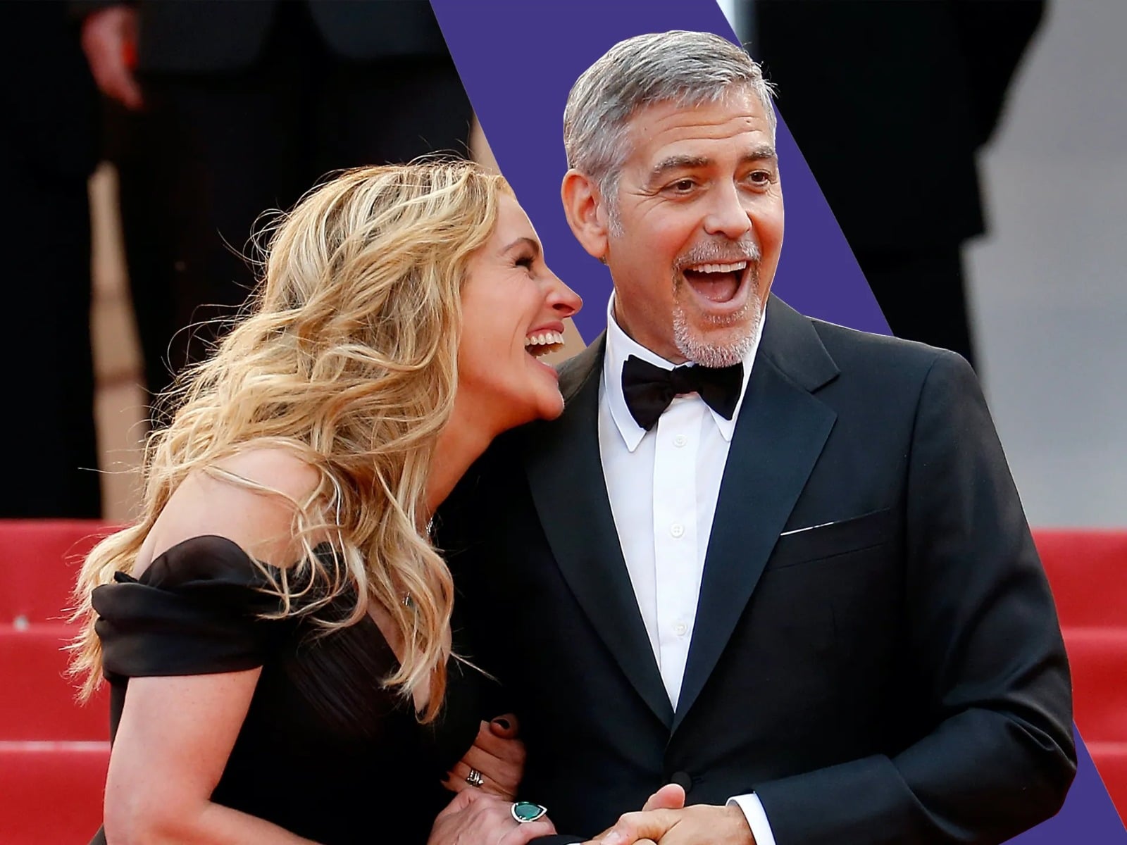 جورج كلوني وجوليا روبرتس