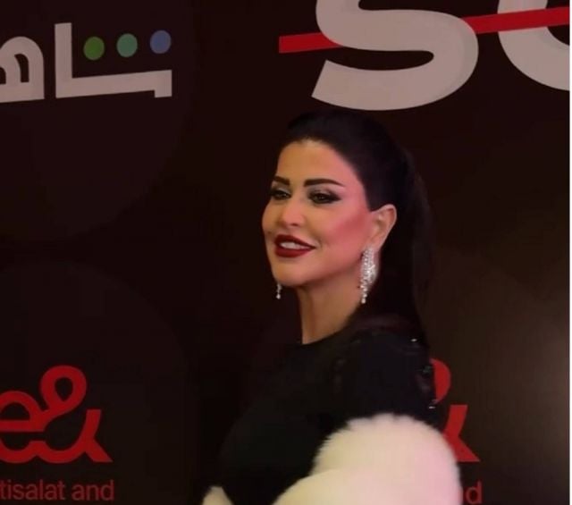 مي عز الدين بظهورها الأول مع زوجها في مناسبة فنية بحفل 