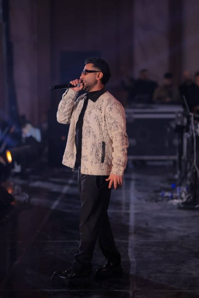 أحمد سعد على المسرح