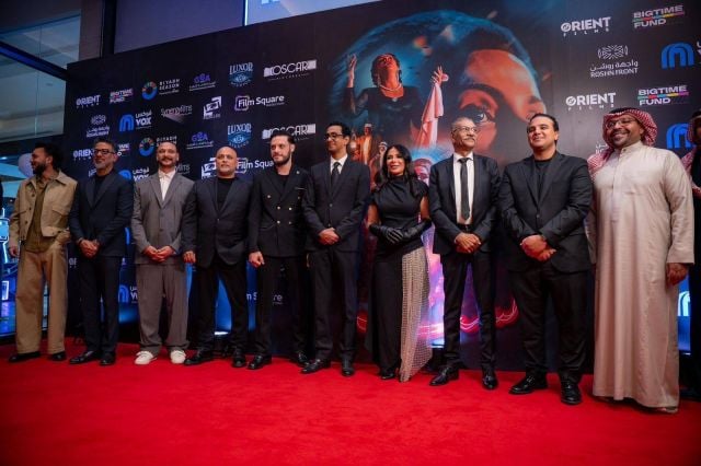 منى زكي في العرض الخاص لفيلم 