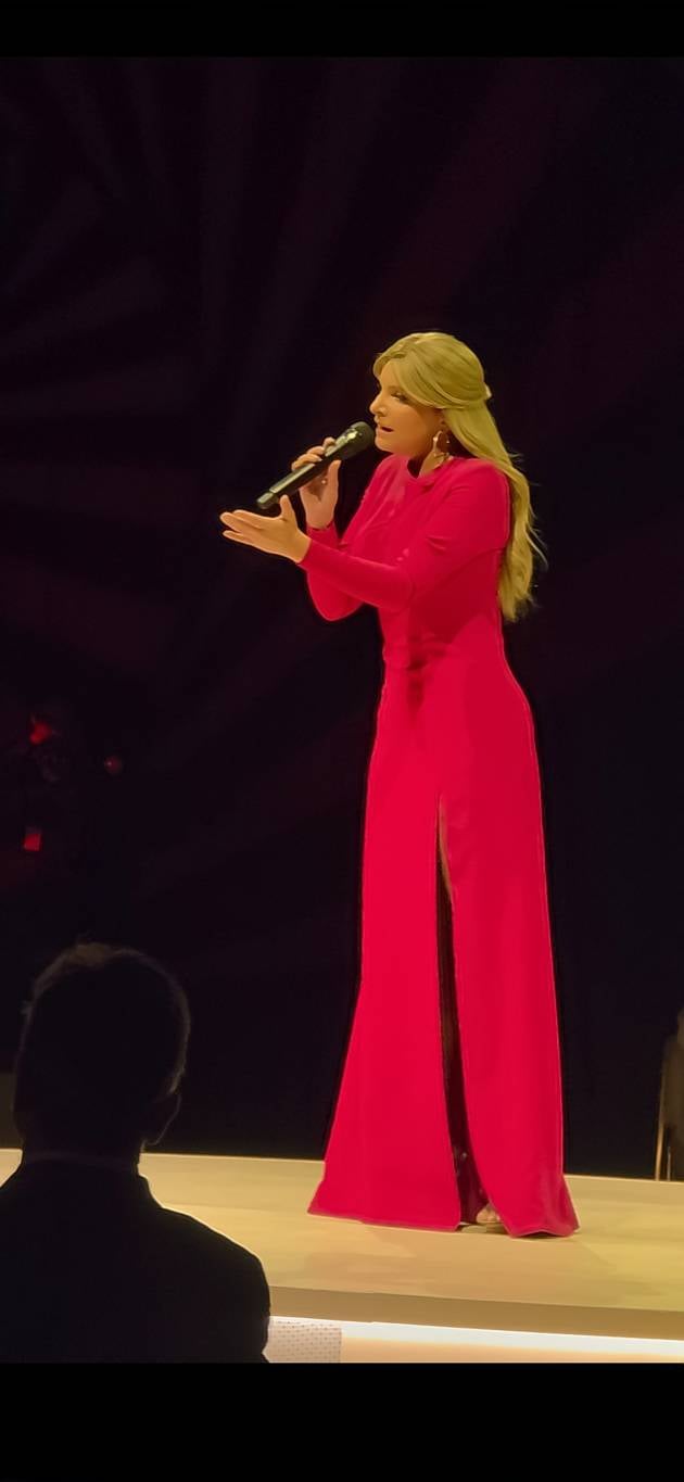 تانيا قسيس على مسرح 