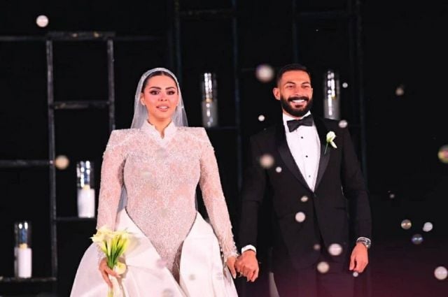 محمد هنيدي يكشف عن وصيته لزوج ابنته في حفل زفافها (فيديو وصور)