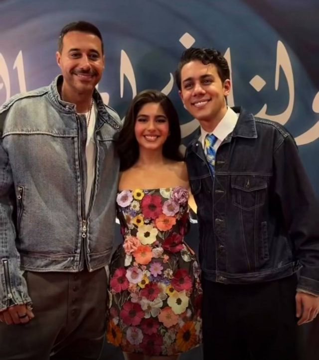 أحمد السعدني ومايان السيد وعمر رزيق