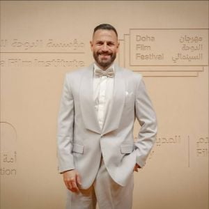 نيقولا معوض يستقبل مولوده الثاني بصورة مؤثرة