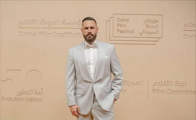 نيقولا معوض يستقبل مولوده الثاني بصورة مؤثرة