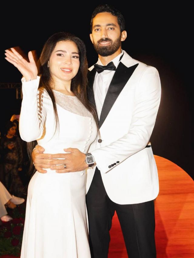 مي عز الدين وأحمد تيمور