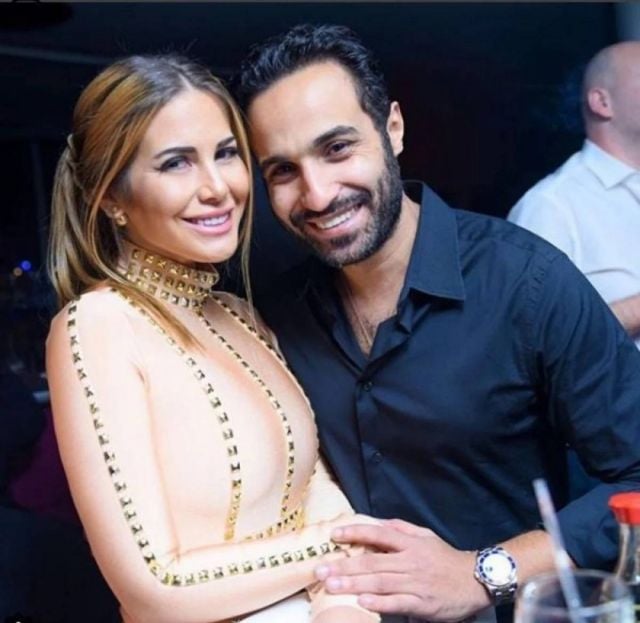 أحمد فهمي ومنة حسين فهمي