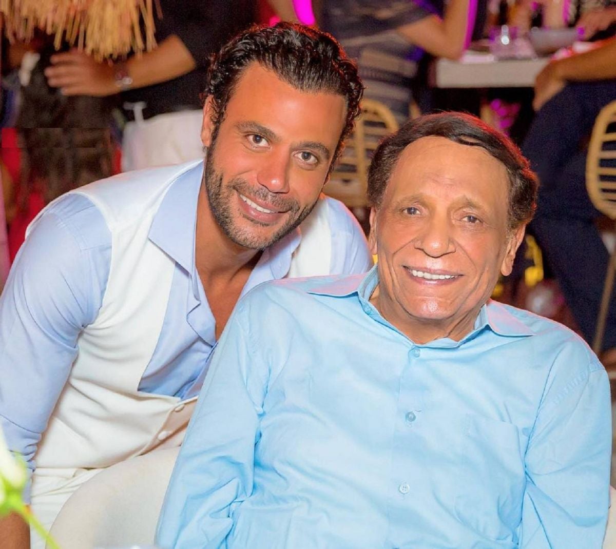 محمد عادل إمام يطمئن جمهور والده على صحته (فيديو)